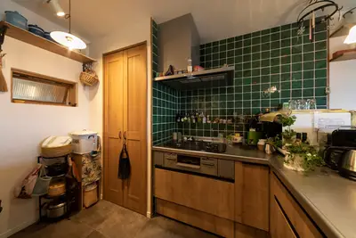 インナーテラスがある開放的なマンション